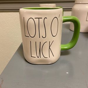 Rae Dunn LOTS O' LUCK Mug